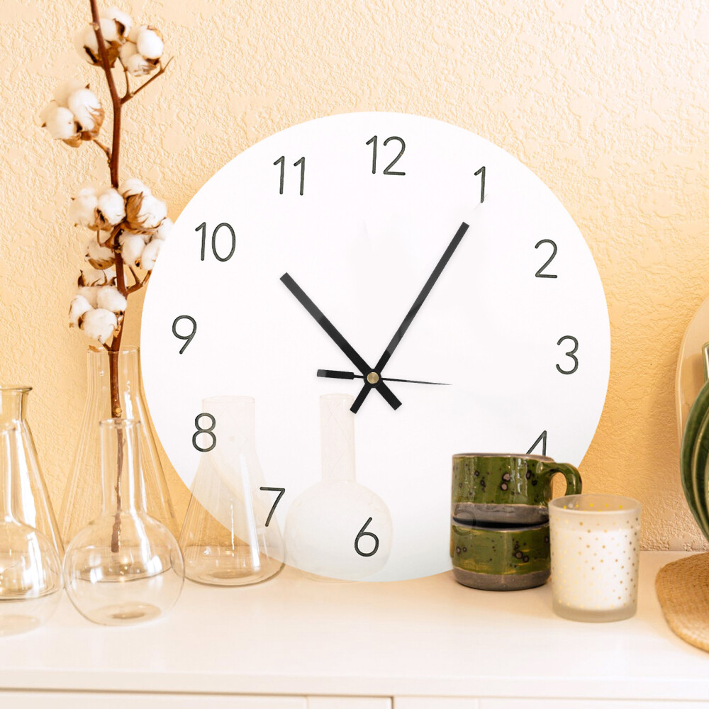 1 Set Wall Clock Movement Clock Hands And Battery Powered Replacement Motor