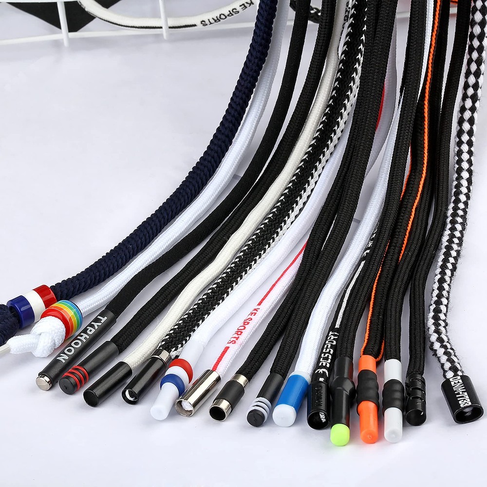 Hoodie Drawstring String Cord: 8 Pcs Pants Drawstrings for Sweatpants Shorts ...