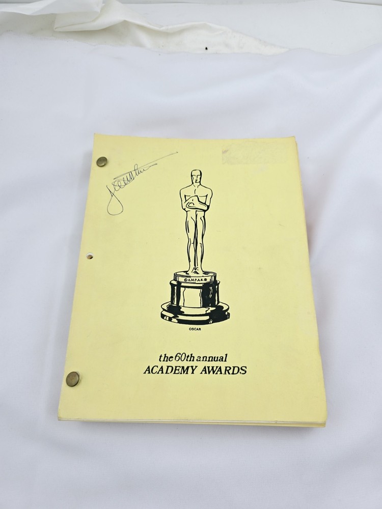 60th Academy Awards Script
