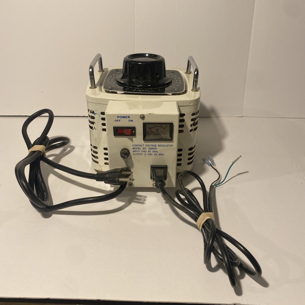 KRM 2090VR  110V Input 0-130V Output Contact Voltage Regulator