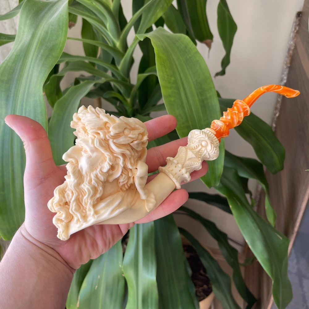S.Yanik Meerschaum Pipe Zeus