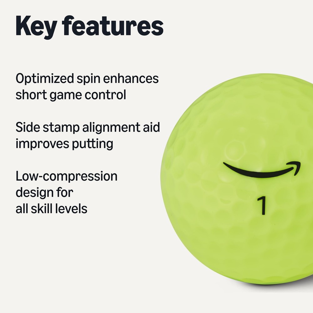 Core Soft Golf Balls 24 Pack Yellow