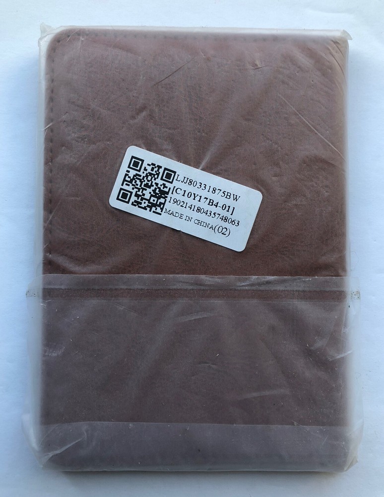 New Passport Holder Light Brown Leather
