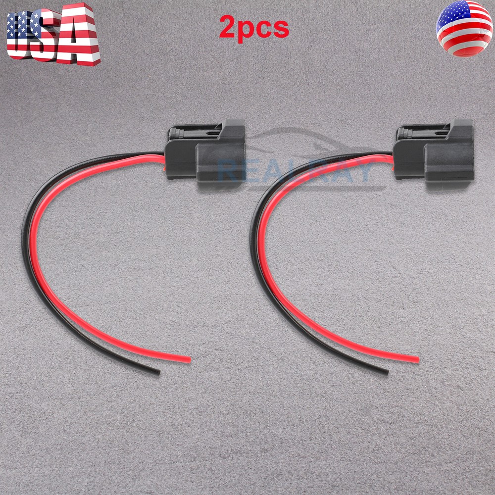 Wire Pigtail Female Y H9 Two Harness Head Light High Beam Socket Connector Plug