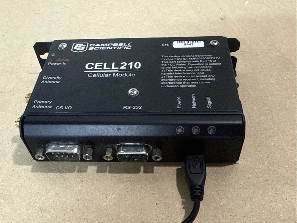Campbell Scientific Cell 210 Cellular Module