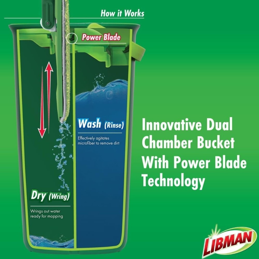 Rinse 'n Wring Microfiber Mop System
