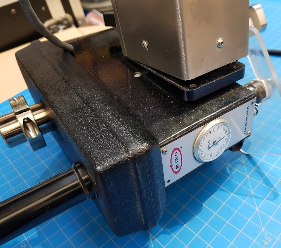 Servo Products Company Model 7000 Drill Press Head W/ Allen-Bradley Encoder
