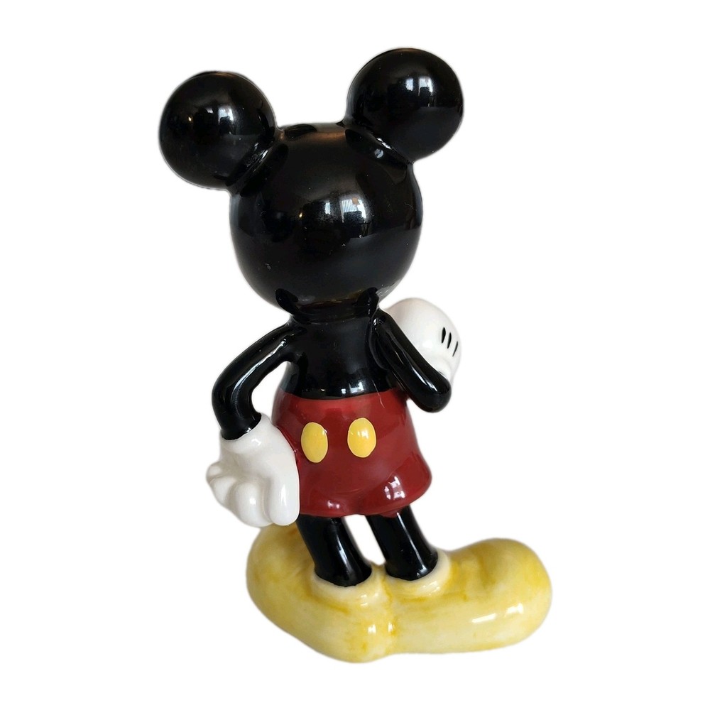 Vintage Mickey Mouse Disney Ceramic Figurine 4.25”