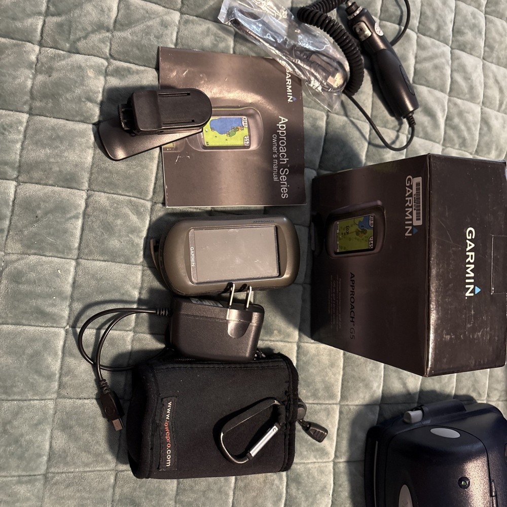 Garmin Approach G5 Touchscreen Golf GPS, Tested & Working.