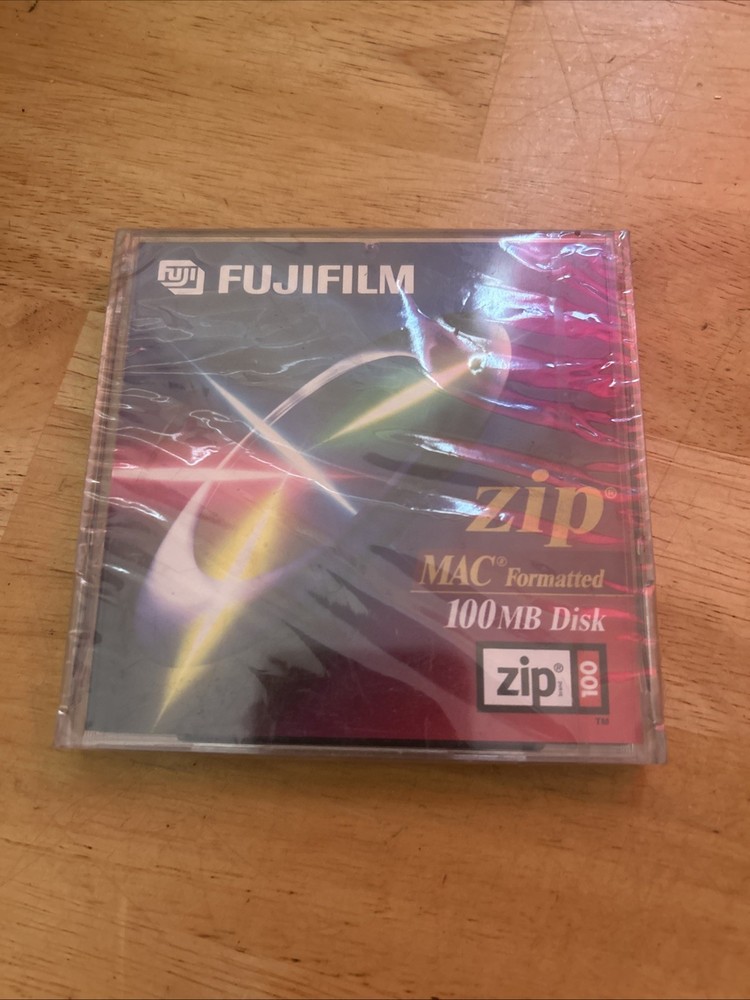 Fujifilm 100MB IBM Formatted Zip Disk New - Zip 100