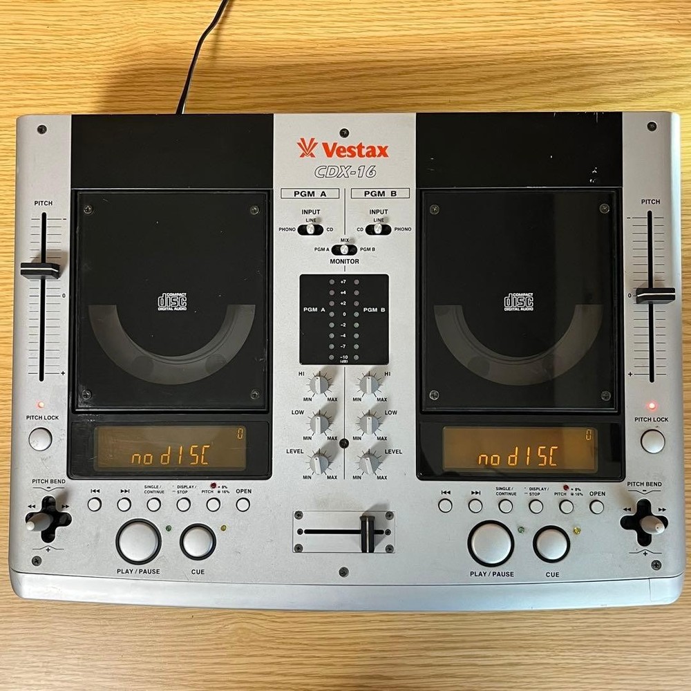 Vestax CDX-16 Dual CD Player Junk