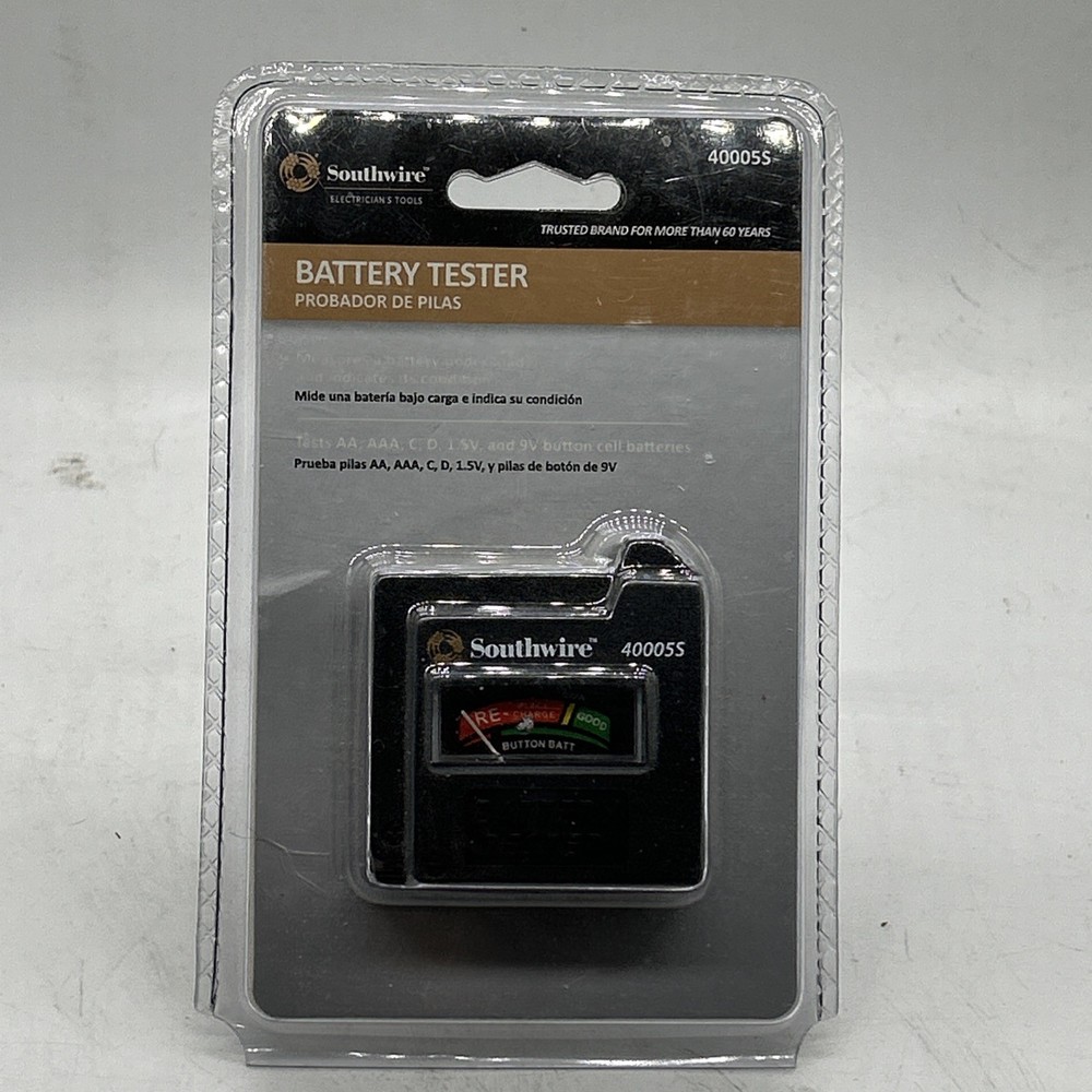 South Wire Battery Tester Model 40005S