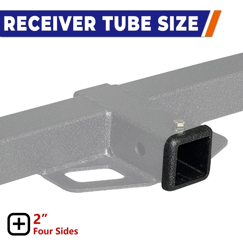 Class 3 Black 2" Hitch Receiver for 2011-2019 Explorer 2013-2017 PIU