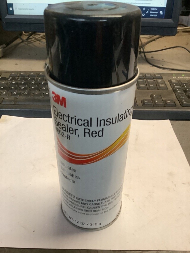 3M Electrical Insulating Sealer, RED 12 oz. spray can
