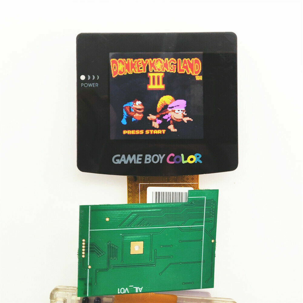 GBC Nintendo Game Boy Color Backlight Backlit LCD Screen Kit BRIGHT + TOOLS! V2