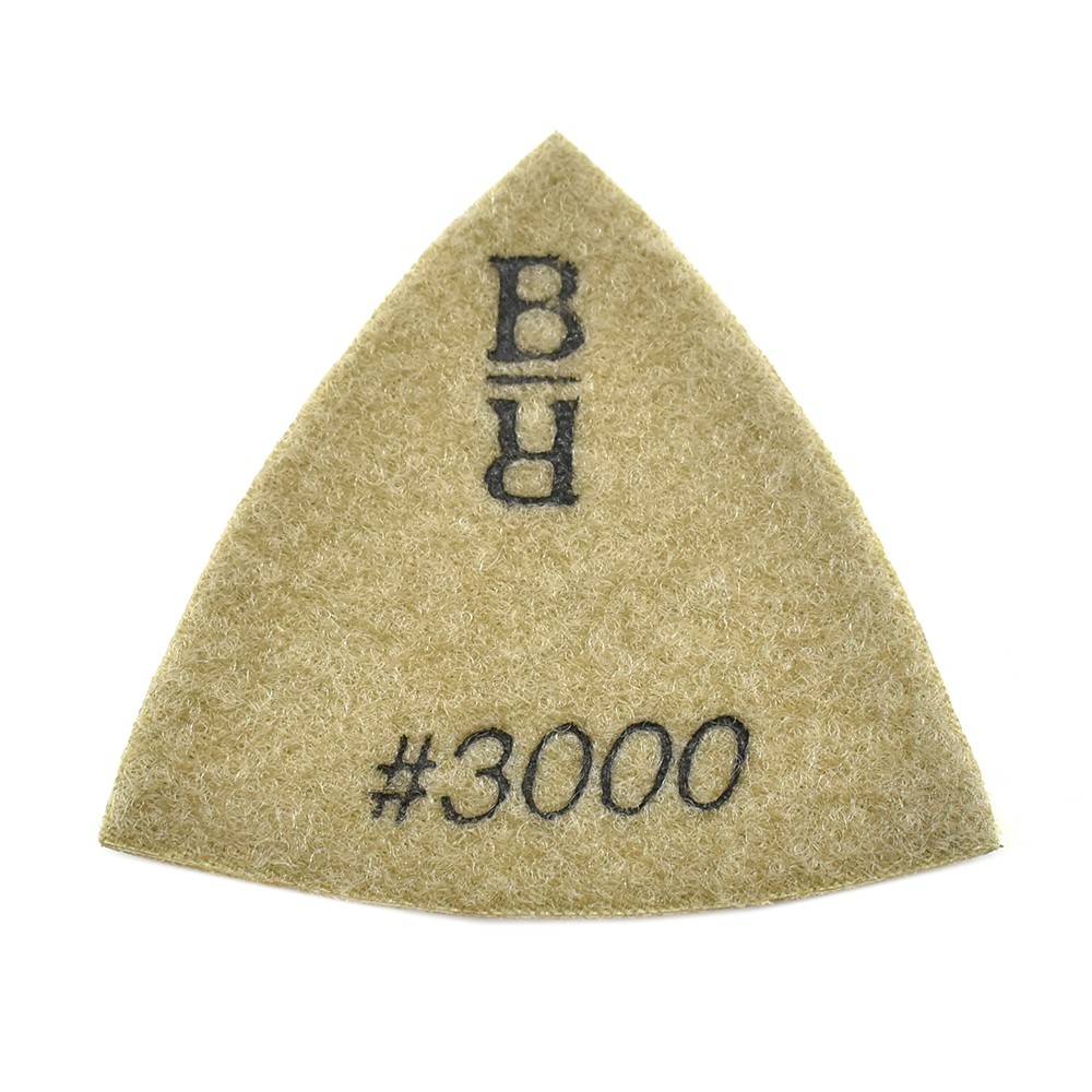 Specialty Diamond BRTTD3000 Diamond Triangular Dry Pad with 3000 Grit