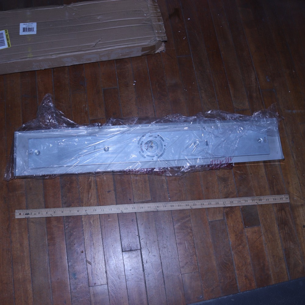 Multi-Port Three Light Linear Canopy Metal Chrome 36" 7449603-05