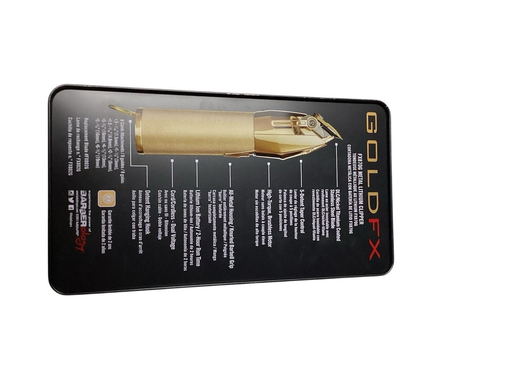 GOLDFX BaBylissPRO gold Clipper