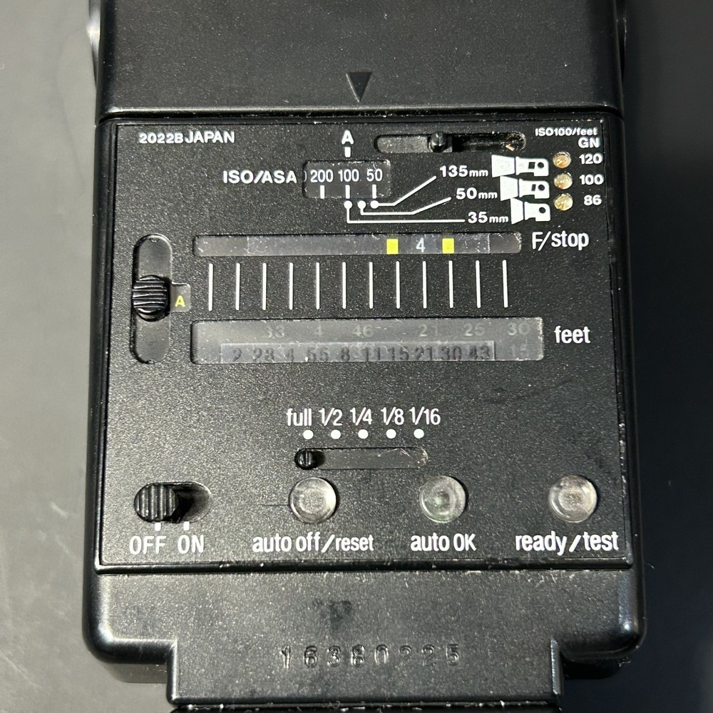 SUNPAK Auto 26DX THYRISTOR Electronic Camera Flash Unit Tested & Working