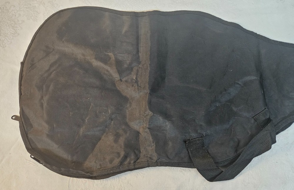 Softshell Guitar Carry Case Black Soft Shell - (No Shoulder Strap)