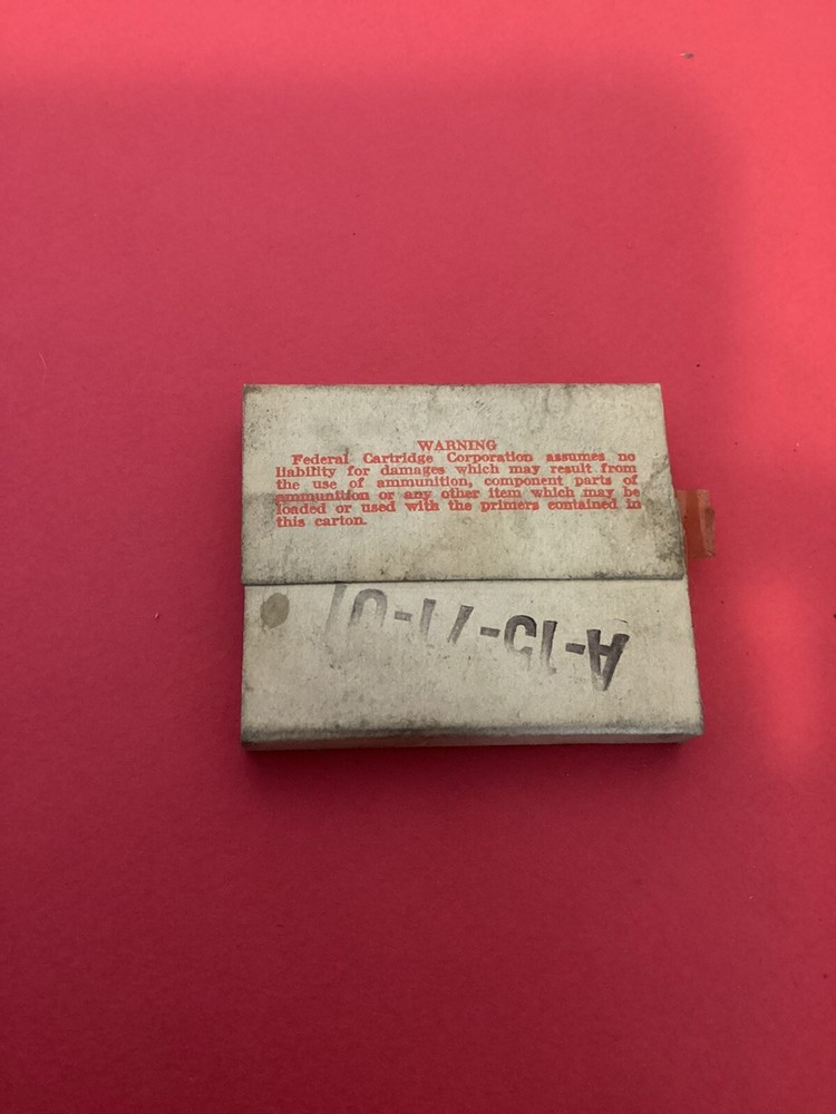 EMPTY Ammo Box Federal Primers