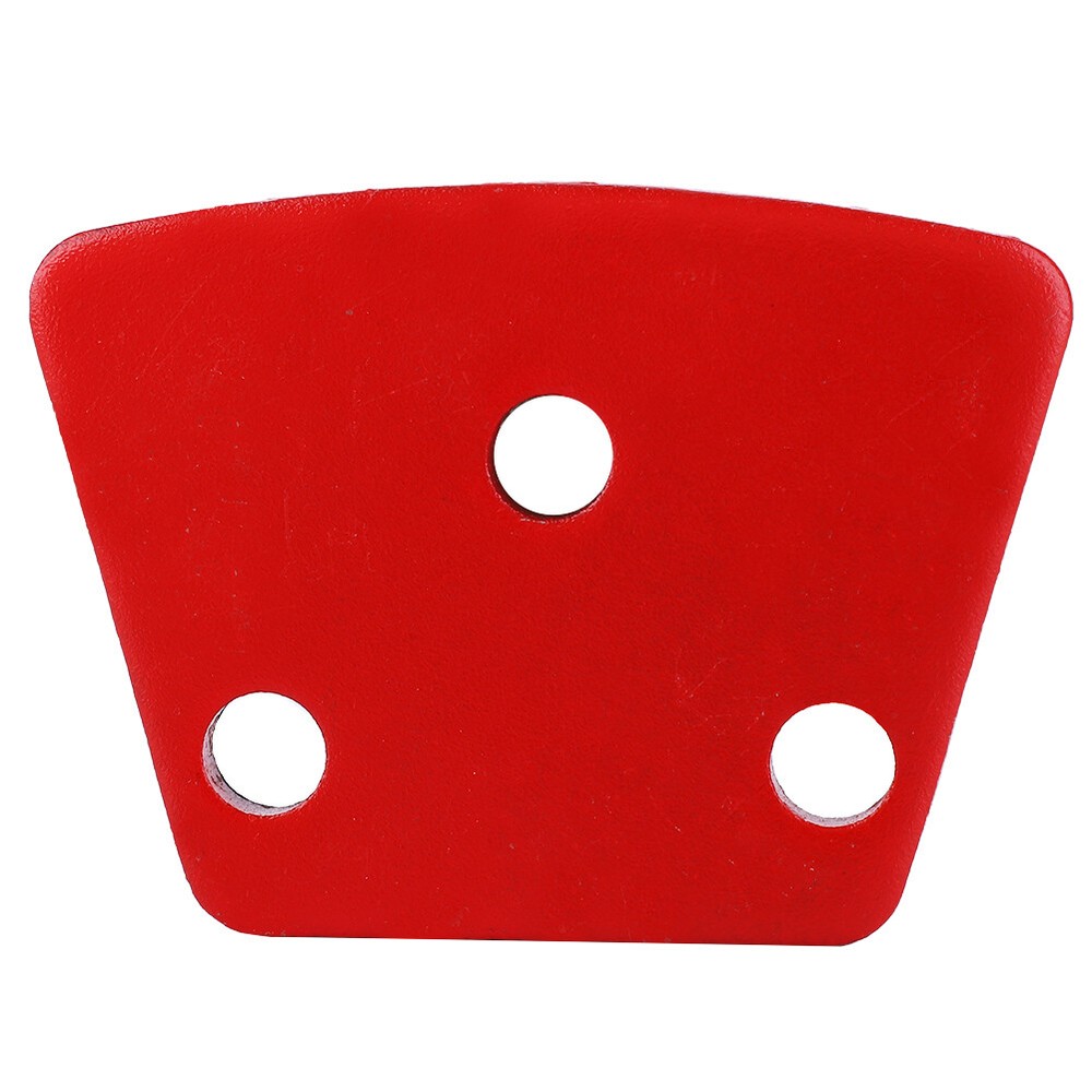 3PCS Trapezoid Floors Grinding Pad Disc 30 Grit Metal Scraper
