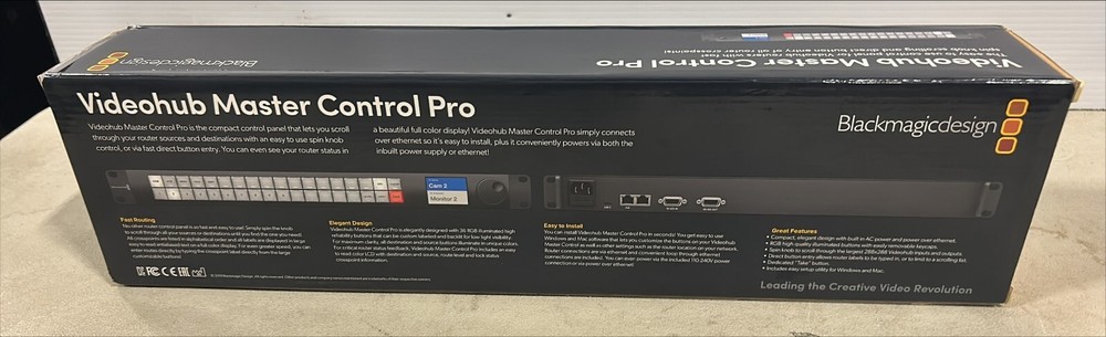 Blackmagic Design Videohub Master Control Pro