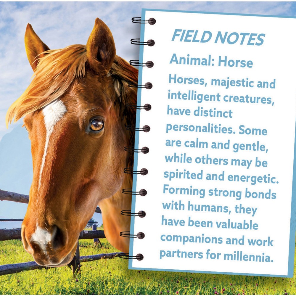 MasterPieces - Horse 100 Piece Shaped Jigsaw Puzzle