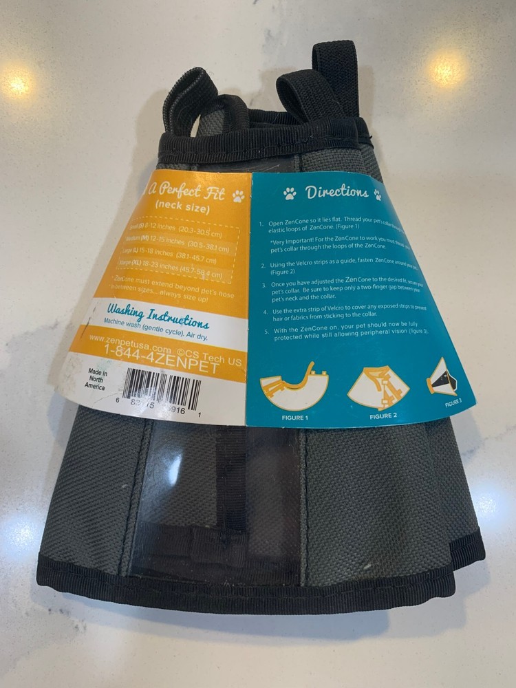 Zenpet Zencone Soft Recovery Collar Small