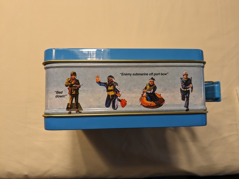 GI Joe Action Pilot Mini Lunch Box, circa 2000.