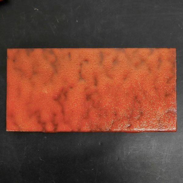 Vintage Subway Tile Mottled Orange