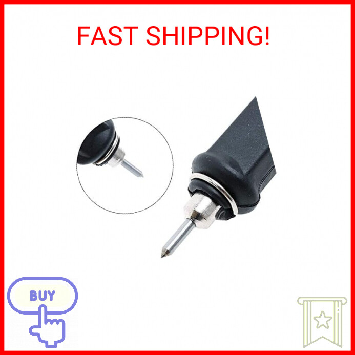 AUTOTOOLHOME 10pcs Scribe Tips Engraver Bits Carbide Point Bit Nozzle for Rotary