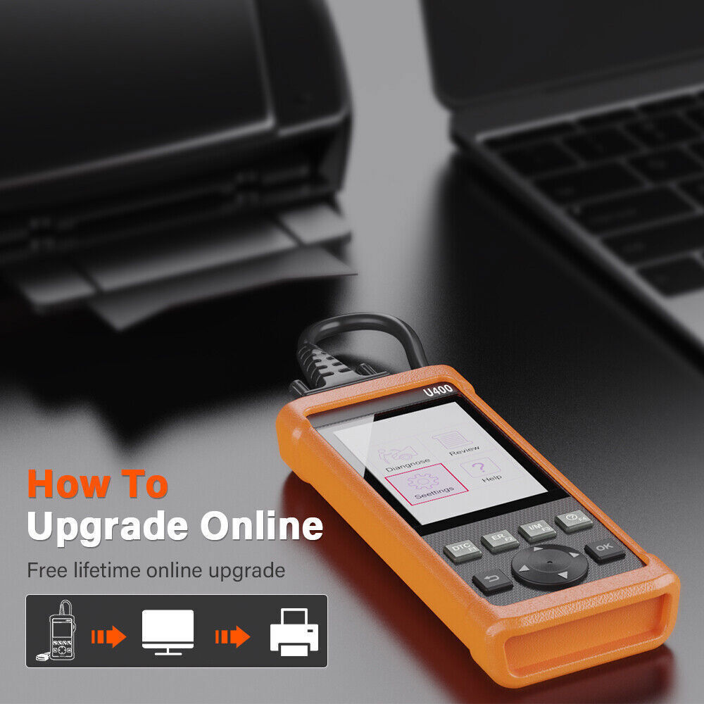 LAUNCH U400 OBD2 Scanner Car Auto Diagnostic Tool Oil EPB Reset AT Code Reader