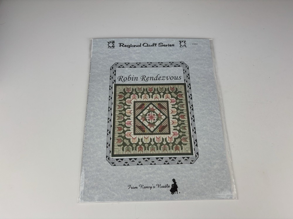 From Nancy’s Needle Robin Rendezvous  Needlepoint Pattern 1S