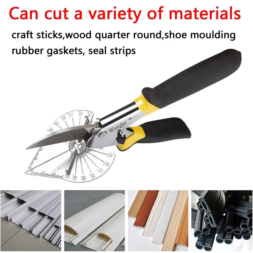Miter Shears,quarter Round Cutting Tool For Angular Cutting Moulding,