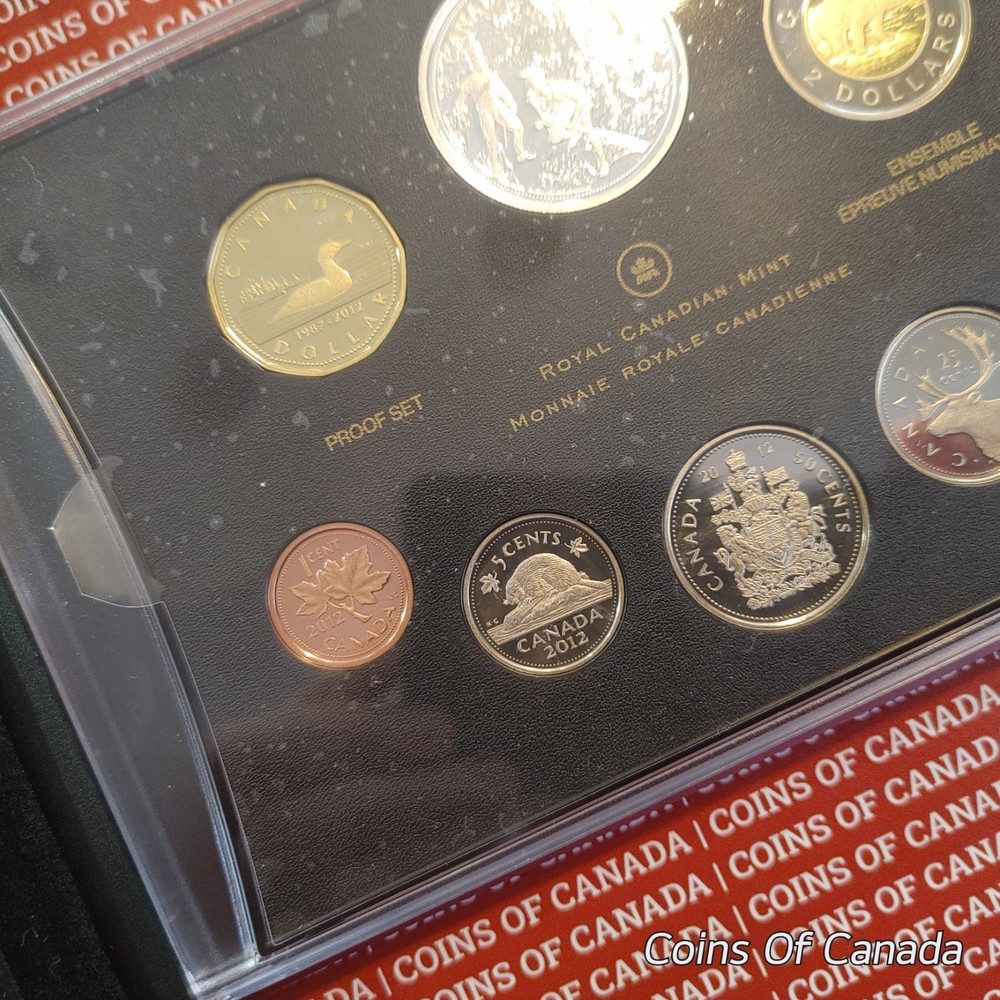 2012 Canada Special Edition Silver Dollar Proof Set #coinsofcanada