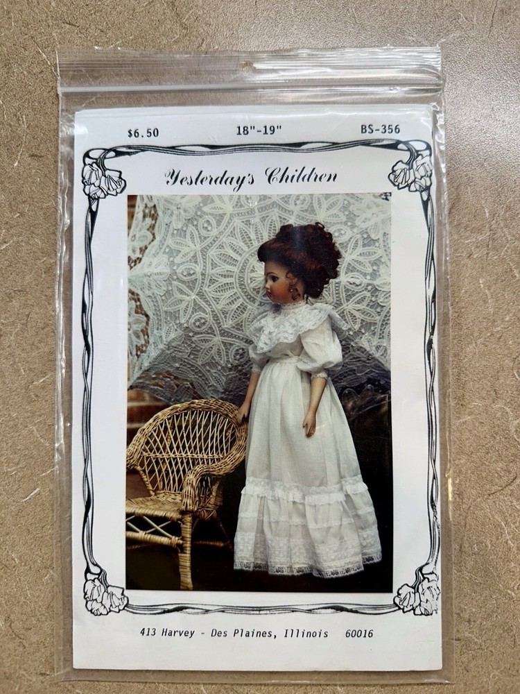 YESTERDAY’S CHILDREN CLOTHING PATTERNS
