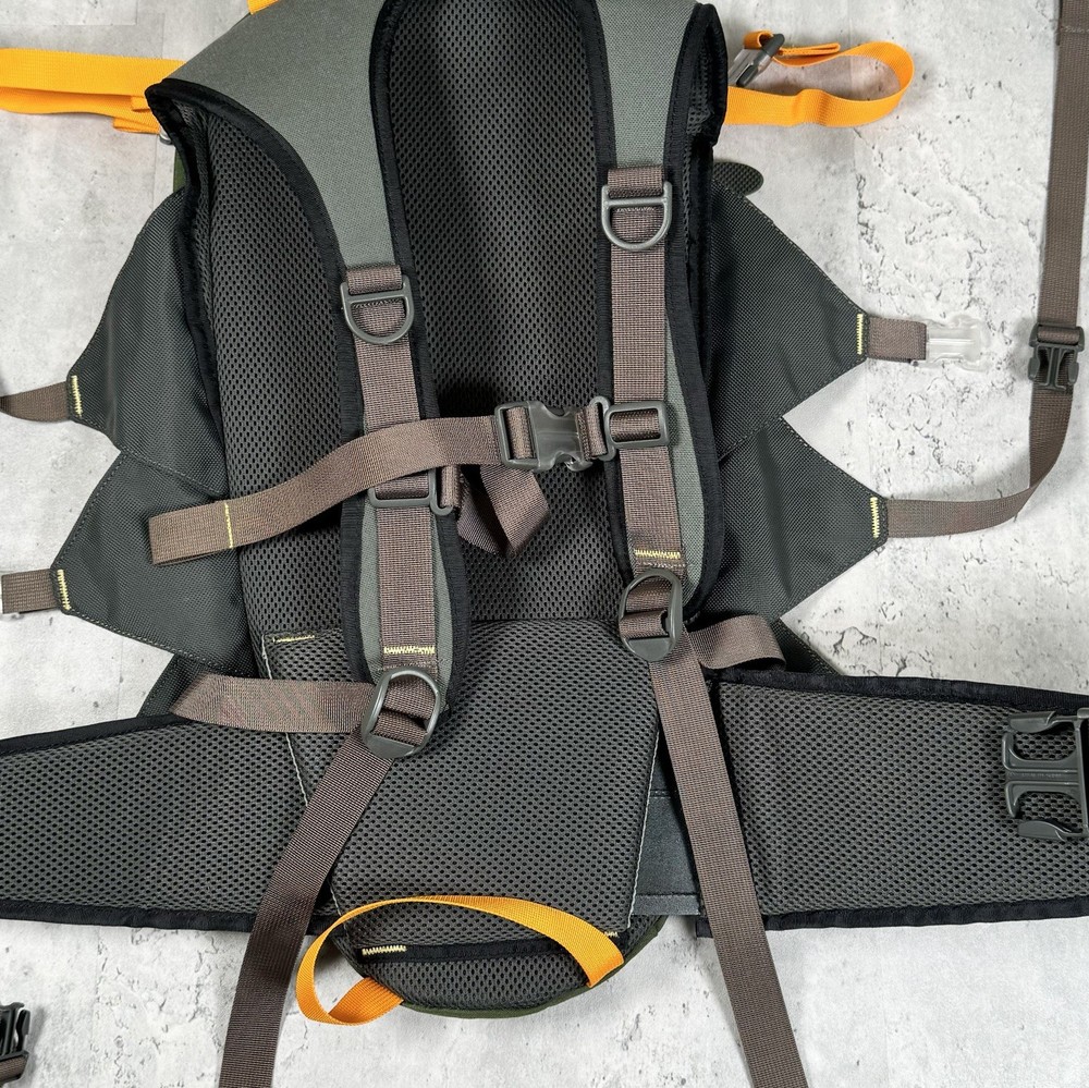 VORTEX Hiking Backpack - Green/Gray - Read