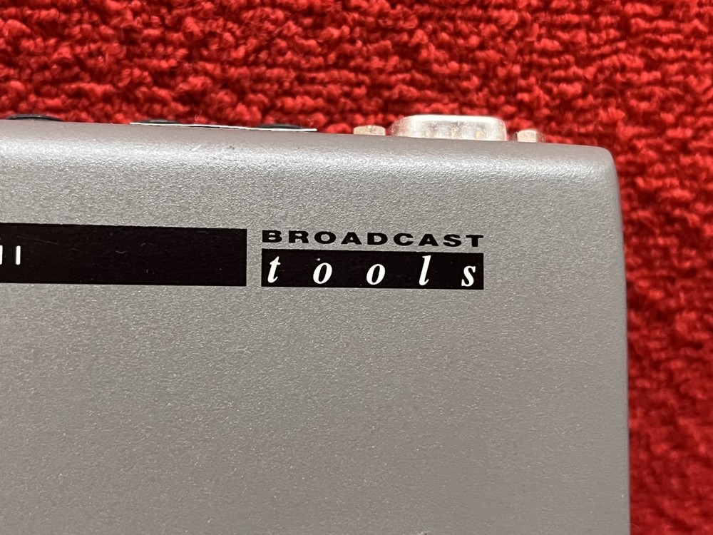 Used Gray Broadcast Tools Console Controller II Tested Works Good Condition