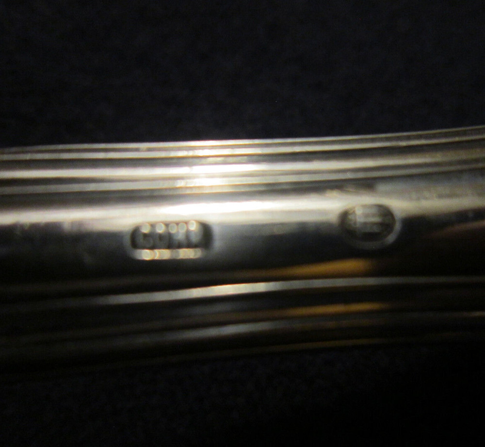 Danish Cohr HERREGAARD cheese server 830 silver with stainless blade Denmark