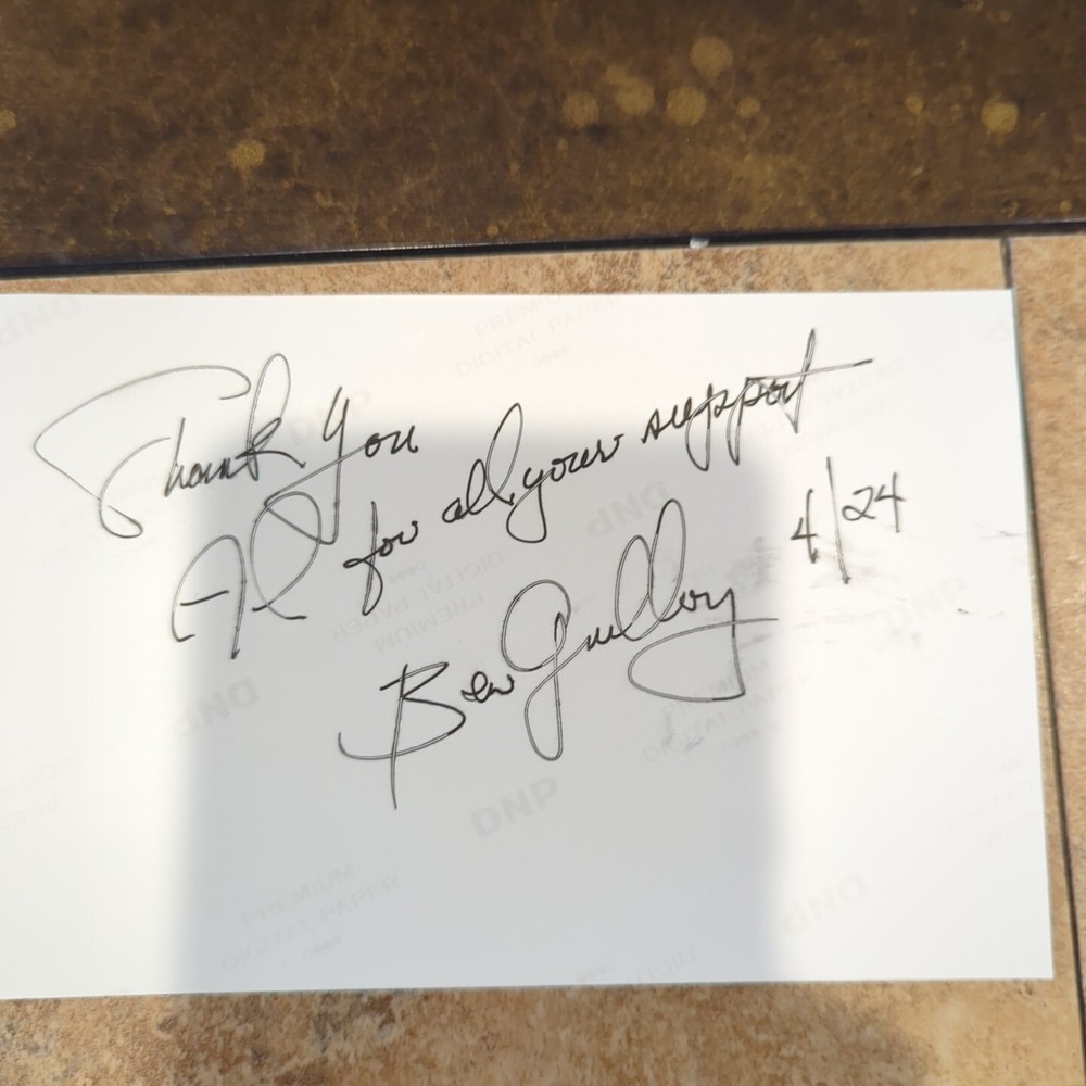 Ben Guillory- Signed Photograph