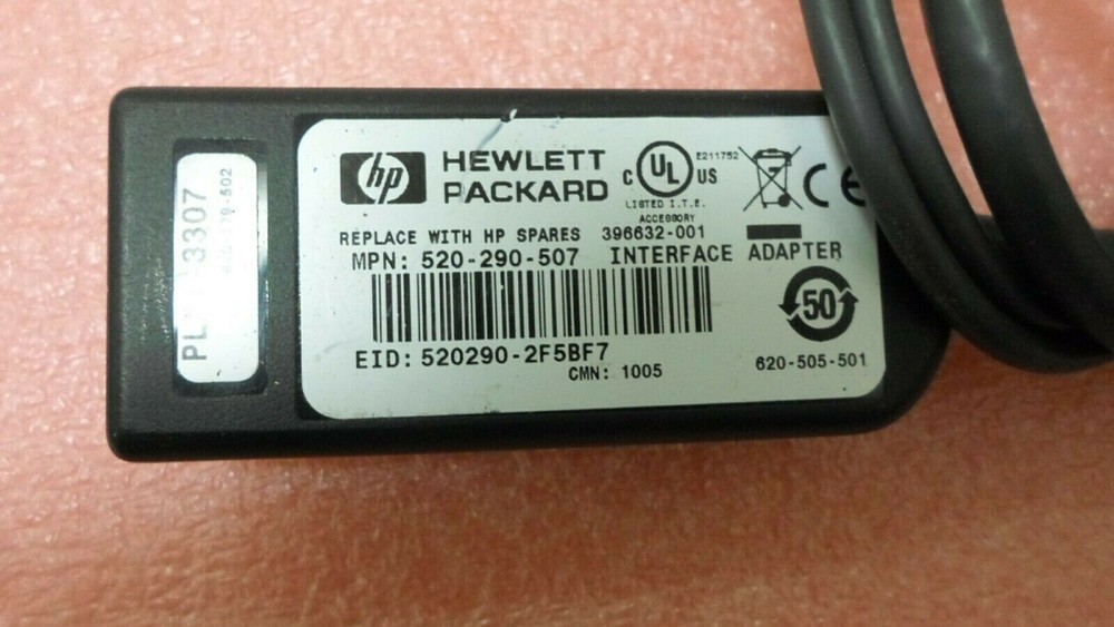 HP 520-290-507 396632-001 KVM Switch PS2 Interface Console Adapter.