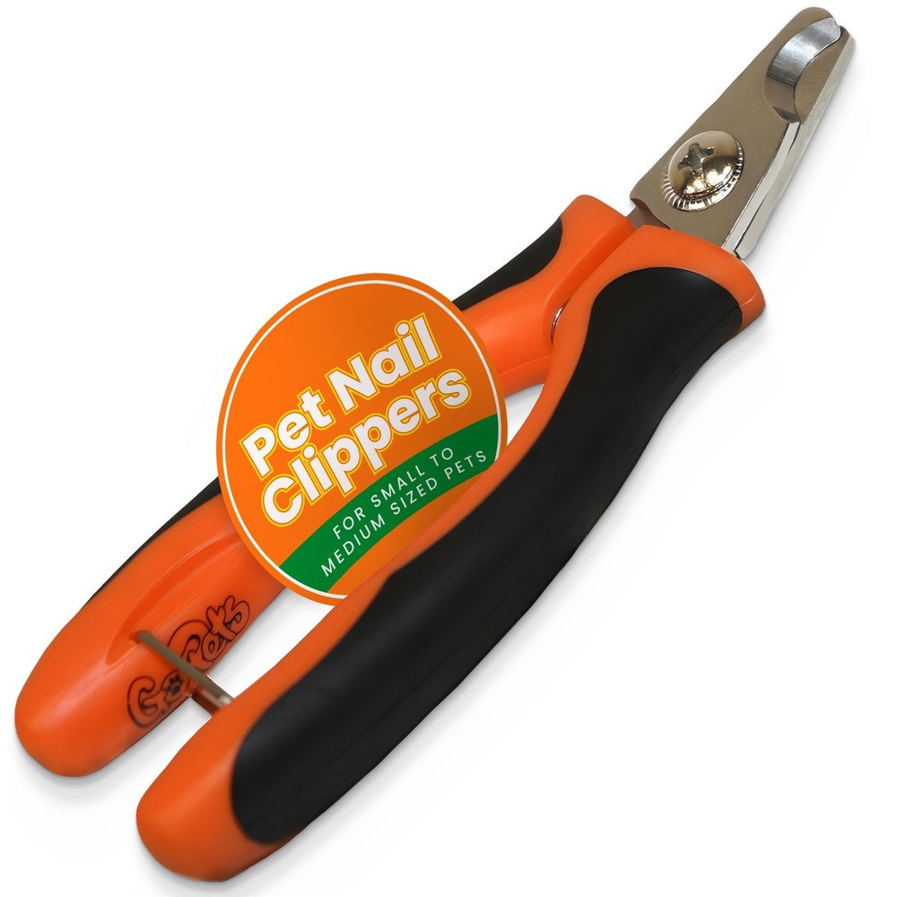 GoPets Nail Clipper for Small to Medium Pets Quick Sensor Safety Guard, Heavy