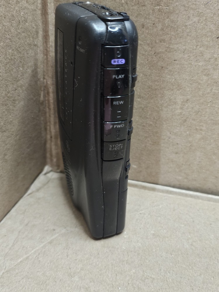 GE 3-5379A Handheld 2 Speed Microcassette Recorder Tested