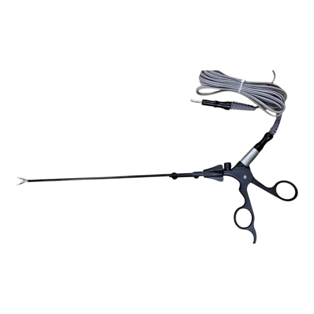 Laparoscopic Bipolar Forceps Surgical Instruments With Cable Reusable 1Set.