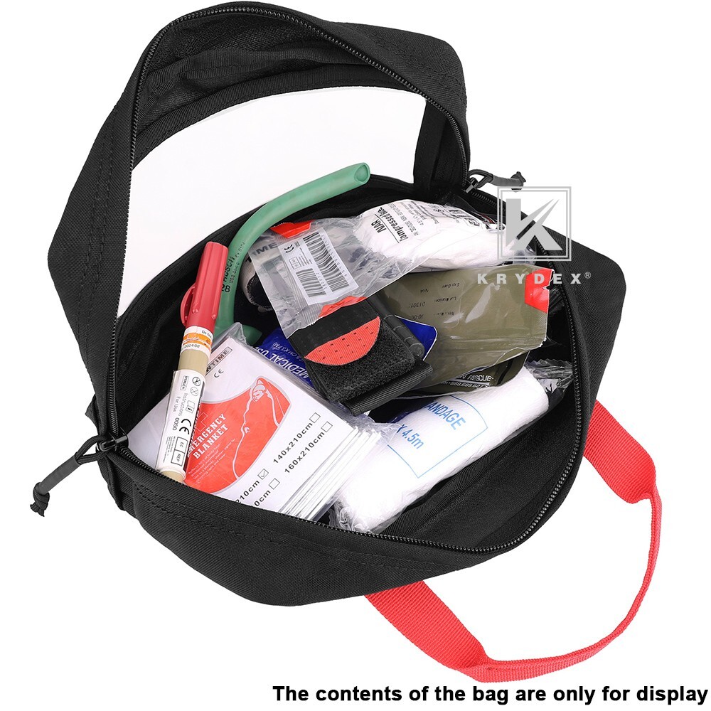 KRYDEX Clear Top Insert Bag Packing Organizer Hook Back for D3 Backpack Small