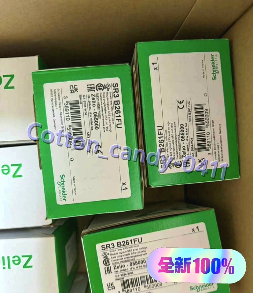 New Sealed Schneider SR3B261FU Controller Module Fast delivery