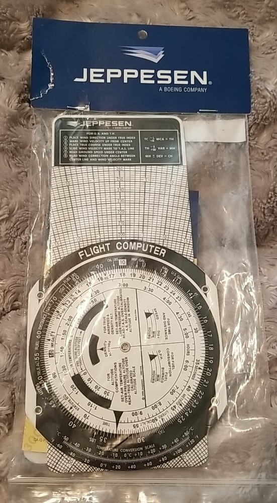 JEPPESEN CSG STUDENT FLIGHT COMPUTER