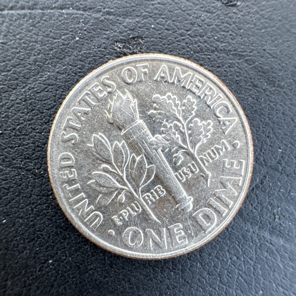 1999 P Mint Dime "IN GOD WE TRUST" Error