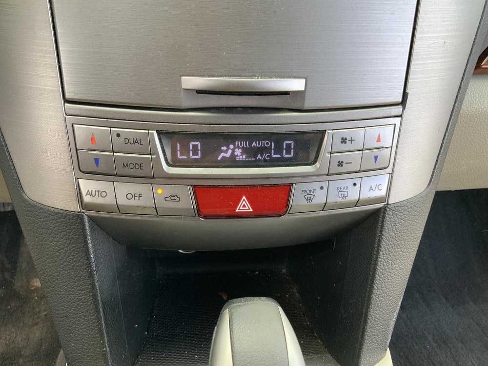Used A/C Selector Switch fits: 2010 Subaru Legacy automatic temperature control